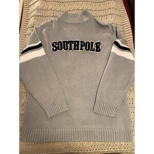 Southpole Authentic Collection Mens Sweater XL GRAY BLACK AND‎ WHITE